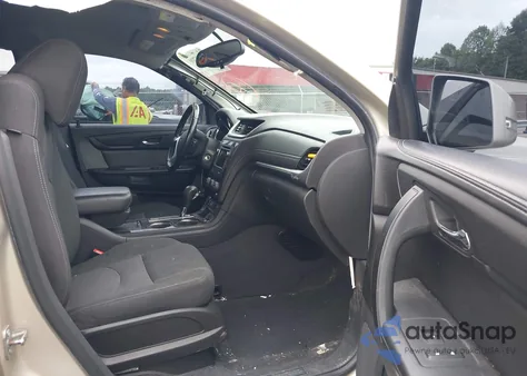 2015 Chevrolet Traverse 1Lt из США, поврежденный, VIN 1GNKRGKD9FJ372647